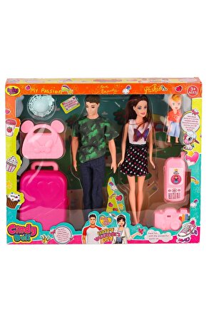 OYDAŞ 02455 CINDY DOLL AILE TATİL SETİ