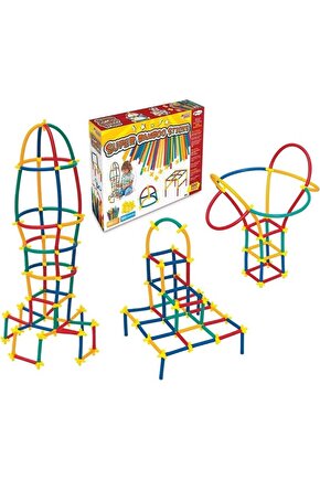 Süper Bambu Çubuklar Setı  300 Parça