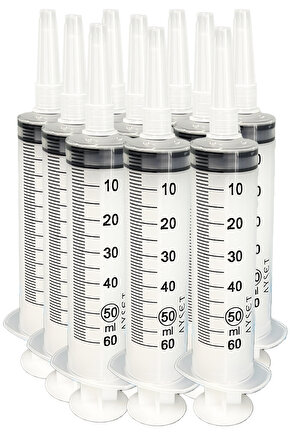 Ayset Beslenme Enjektörü Çam Uçlu Şırınga 60ml 10 Adet