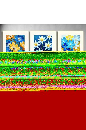 Matisse - Boho - Art Deco - Soyut - Doğa ( 3 lü Çerçevesiz ) Poster - Afiş - Tablo KR2C00290