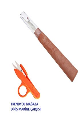 Singer Zetina Beko Iplik Temizleme Makası Ve Ilik Sökücü Büyük (olan) Set Halinde Beraber