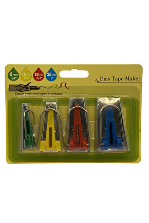 El Biye Kıvırma Aparatı 4 lü Set  LS-120 (6-12-18-25mm)