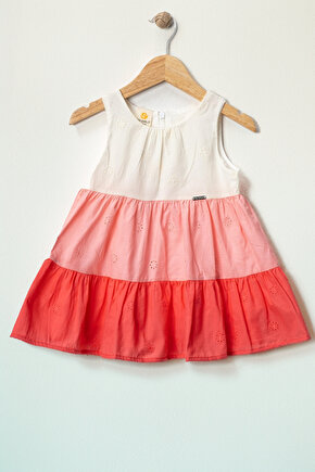 Kız Bebek Kız Çocuk Doğum Günü Parti Düğün Elbise Kısa Kol Askılı Astarlı Elbise