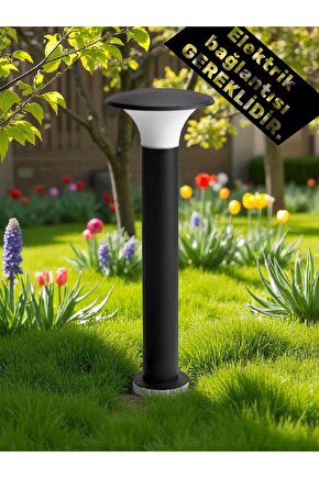 80 Cm, E27 Duy, Elektrikle Çalışır Dış Mekan Aplik, Plastik Bahçe, Duvar, Yol Armatürü, Ampul Hariç