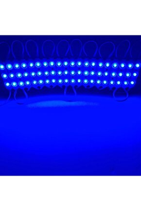 20 Adet 5 Watt Mavi Işık Ip65 Modül Led, 10 Adet Magnetli, Çok Kaliteli Mavi Işık Modül Led
