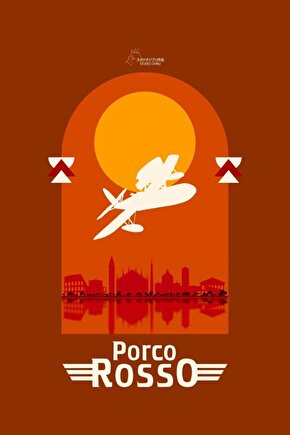 Porco Rosso (1992) 003 AFİŞ - POSTER