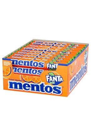 Fanta Aromalı Çiğnenen Draje Şekerleme 20 Adet x 37,5 g