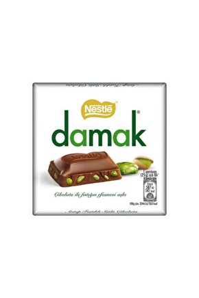 Damak Kare Çikolata 6 Lı Paket 60 gr