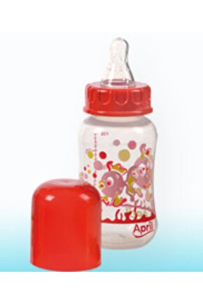 Biberon Damaklı Emzik 150 Ml 0-6 Ay Kod T 103 Kırmızı Renk 1 Adet
