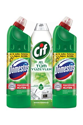 Dağ Esintisi 2li + Cif Tüm Yüzeyler İçin Jel 750 ml