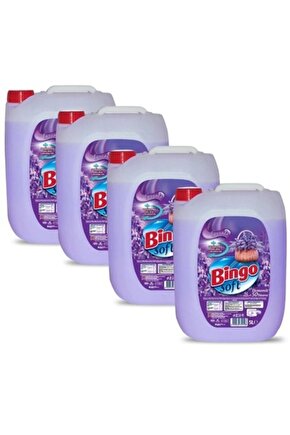 Soft Yumuşatıcı Lavanta 5 Litre Ekonomi Paketi 4lü