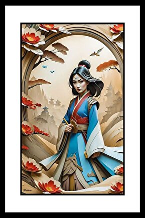 Geyşa Digital Art ( ÇERÇEVESİZ - ÇERÇEVE YOKTUR ) ( ULTRA HD ) FOLYO AFİŞ - POSTER