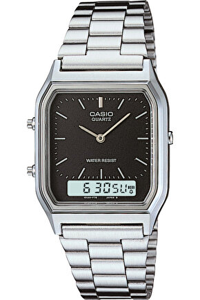 Aq-230a-1dmq Erkek Analog Dijital Köşeli Saat