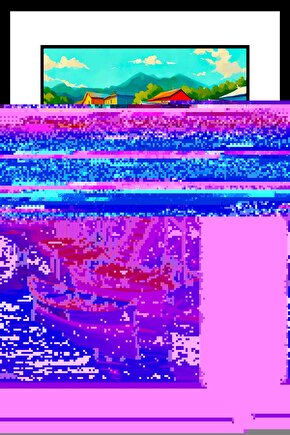 Balıkçı Kulübesi Digital Art ( ÇERÇEVESİZ - ÇERÇEVE YOKTUR ) ( ULTRA HD ) FOLYO AFİŞ - POSTER