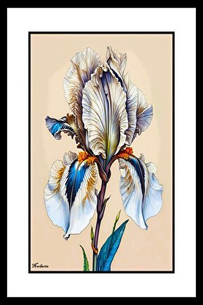 Açmamış Çiçek Digital Art ( ÇERÇEVESİZ - ÇERÇEVE YOKTUR ) ( ULTRA HD ) FOLYO AFİŞ - POSTER