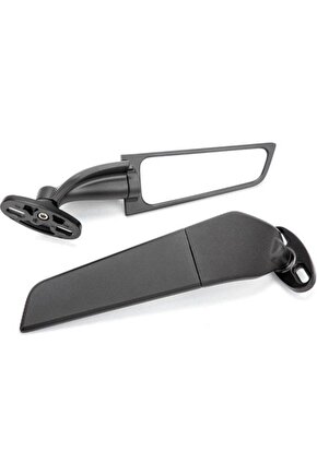 Hsb Motosiklet Yarasa H2 Ayna Takımı Büyük Model Üniversal