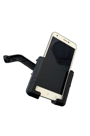 Motosiklet Scooter Atv Bisiklet Yandan Kilitlemeli Ayna Bağlantılı Telefon Tutucu A+++ Kaliteli