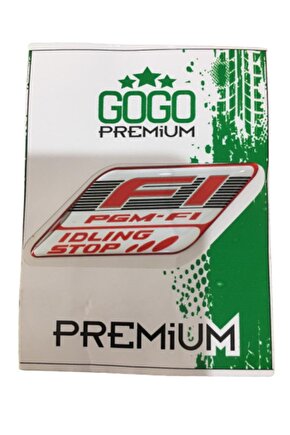 Honda Spacy Alpha Sinyall Muhafaza Pgm F1 Etiketi Kırmızı