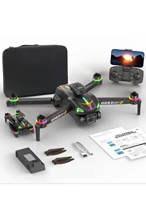 ÇİFT KAMERA VE BATARYALI DRONE UZAKTAN KUMANDALI APP DESTEKLİ QUADCOPTER TEK TUŞ İLE İNİŞ KALKIŞ