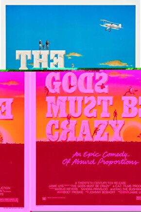 The Gods Must Be Crazy (1980) AFİŞ - POSTER ( FOLYO ) - AFİŞ - POSTER-7041