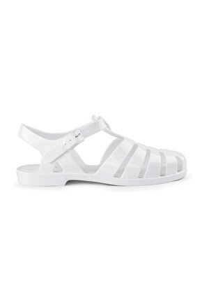 S10258 Biarritz Brillo Sandalet Beyaz