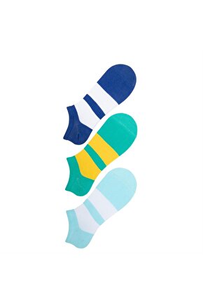 3 Çift Desenli Erkek Babet Çorap