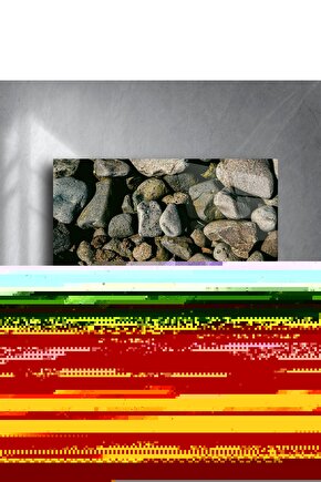 Rustik Nehir Taşı Duvar Sanatı