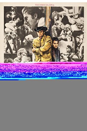 Midnight Cowboy (1969) ( FOLYO ) - AFİŞ - POSTER-4589