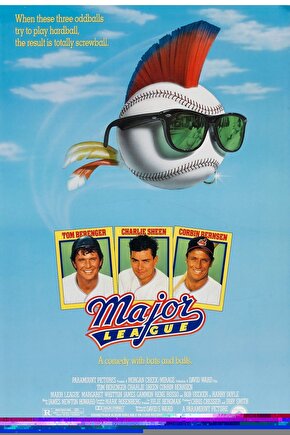 Major League (1989) ( FOLYO ) - AFİŞ - POSTER-4469