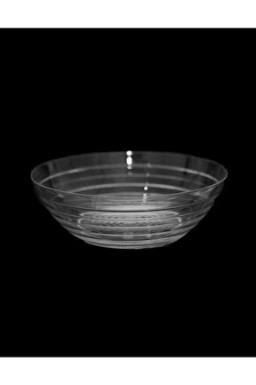 Plastik Akrilik Salata Kabı 2500ml. (1 Adet) - Sert Mika, Kristalize