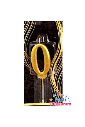 0 Rakam Mum Gold Altın