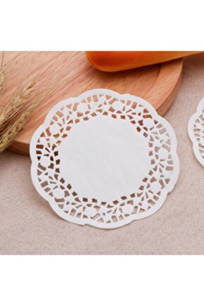 Kağıt Dantel Bardak Altlığı 9 Cm (500) Adet Çay Altı,kahve Tabağı,hediye Paketleme Ve Dekor
