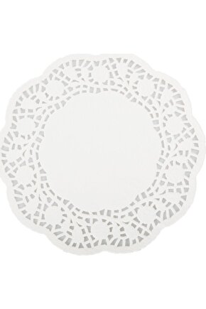 Kağıt Dantel Bardak Altlığı 500 Adet 9 Cm Çay Bardağı Altı Sunum Kağıdı