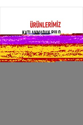 Stor Perde Ekru Renk Dilimli