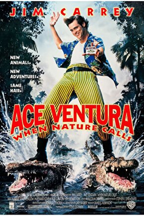 Ace Ventura When Nature Calls (1995) ( FOLYO ) - AFİŞ - POSTER-1157