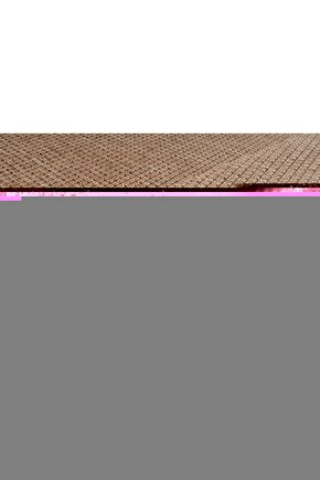 Srz-0465 Jüt Tabanlı Hasır Kaymaz Dokuma Örme Bohem Antialerjik Halı Kilim Salon Halısı