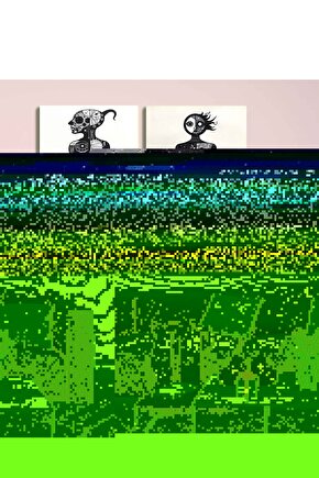 Matisse - Sanat - Soyut - Doğa - Ev - Yaşam ( 2 Li Çerçevesiz ) Poster - Afiş - Tablo NNHT721