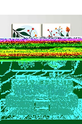 Matisse - Sanat - Soyut - Doğa - Ev - Yaşam ( 2 Li Çerçevesiz ) Poster - Afiş - Tablo NNHT668