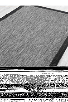 Sisal Bordürlü Jut Hasır Halı 9714