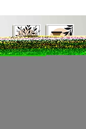 Matisse - Sanat - Soyut - Doğa - Ev - Yaşam ( 2 Li Çerçevesiz ) Poster - Afiş - Tablo NNHT148