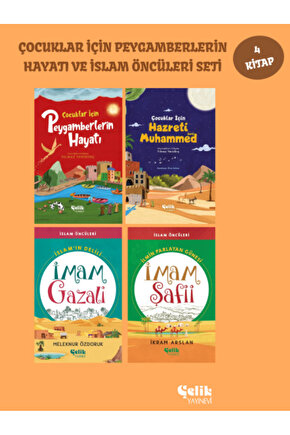 Çocuklar İçin Peygamberlerin Hayatı - Hazreti Muhammed ve İslam Öncüleri Seti 4lü Set