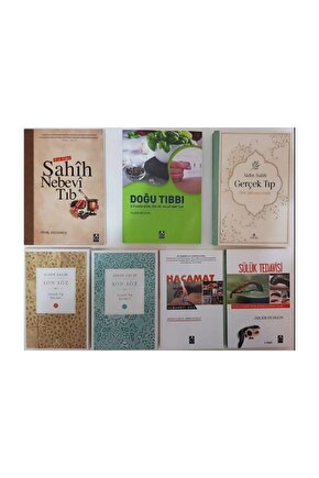 Gerçek Tıp Seti 7 Kitap Aidin Salih Son Söz Gerçek Tıp Dersleri