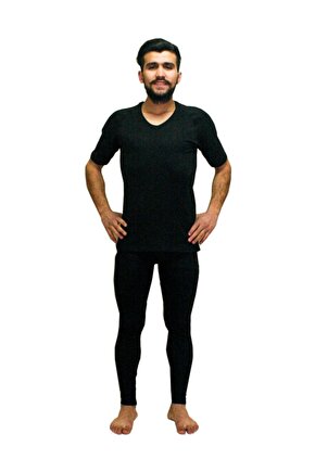Termal Erkek Yarım Kol Takım Içlik Termal Alt Üst Içlik