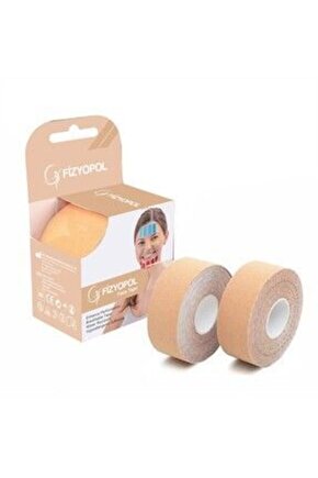 Face Tape,2x5Cmx5 Mt Yüz Kinesio Tape BandıProfesyonel Beauty