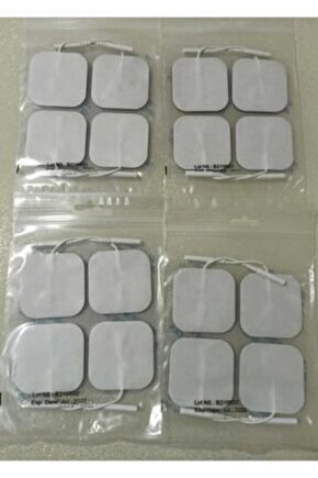 Yedek Elektrot 5x5 Tens Pedi 4lü 4 PaketTens Cihazı Kablolu