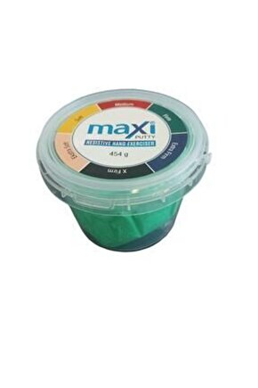 Maxi Putty El EgzersizHamuru 454 gr Yeşil Renk (orta)