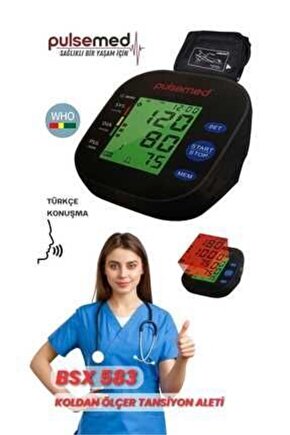 Tansiyon Cihazı SesliBsx 583 Dijital