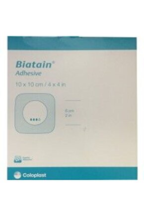 Coloplast (5 Adet) 33430 Biatain Yapışkanlı Köpük yaara Örtüsü 10cm X 10cm