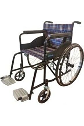 İthal Lüx Tekerlekli Sandalye Manuel Engelli Hasta Taşıma Transfer Sandalyesi