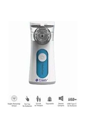 Un300 Taşınabilir Mesh Nebulizatör Yeni Şarj Edilebilir Güçlü Batarya